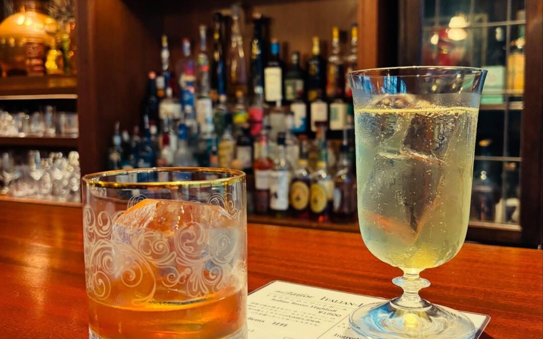 【ネグローニ・アフォガートとアマルフィスプリッツ】