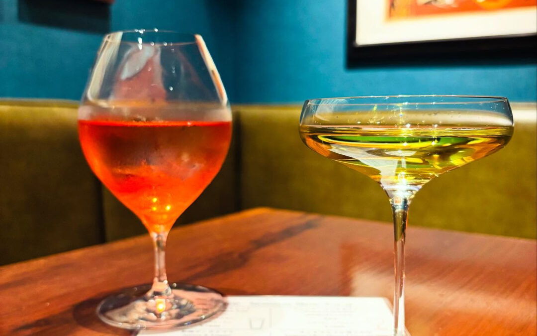 【フレンチコスモポリタンとキンモクセイが香るる和梨】